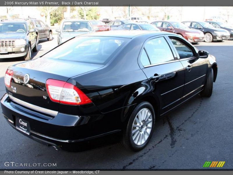 Black / Dark Charcoal 2006 Mercury Milan V6 Premier