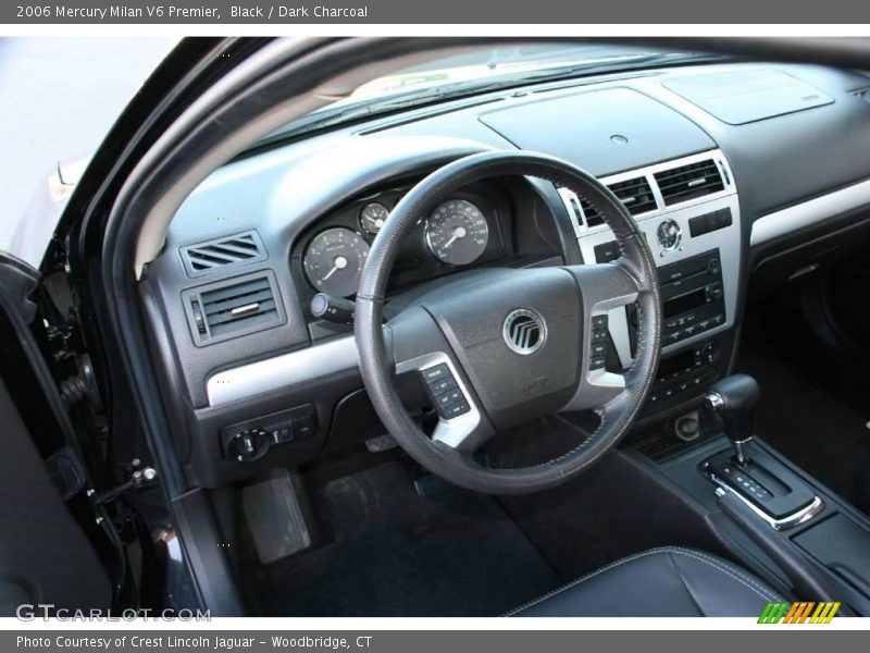 Black / Dark Charcoal 2006 Mercury Milan V6 Premier