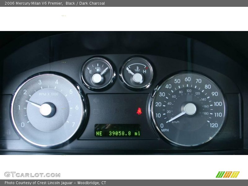 Black / Dark Charcoal 2006 Mercury Milan V6 Premier