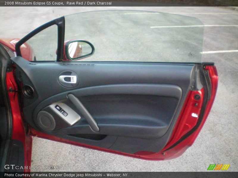 Rave Red / Dark Charcoal 2008 Mitsubishi Eclipse GS Coupe
