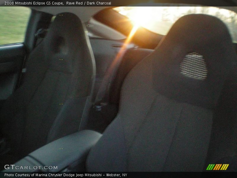 Rave Red / Dark Charcoal 2008 Mitsubishi Eclipse GS Coupe