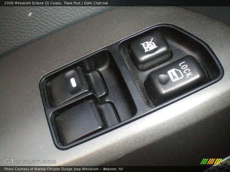 Rave Red / Dark Charcoal 2008 Mitsubishi Eclipse GS Coupe