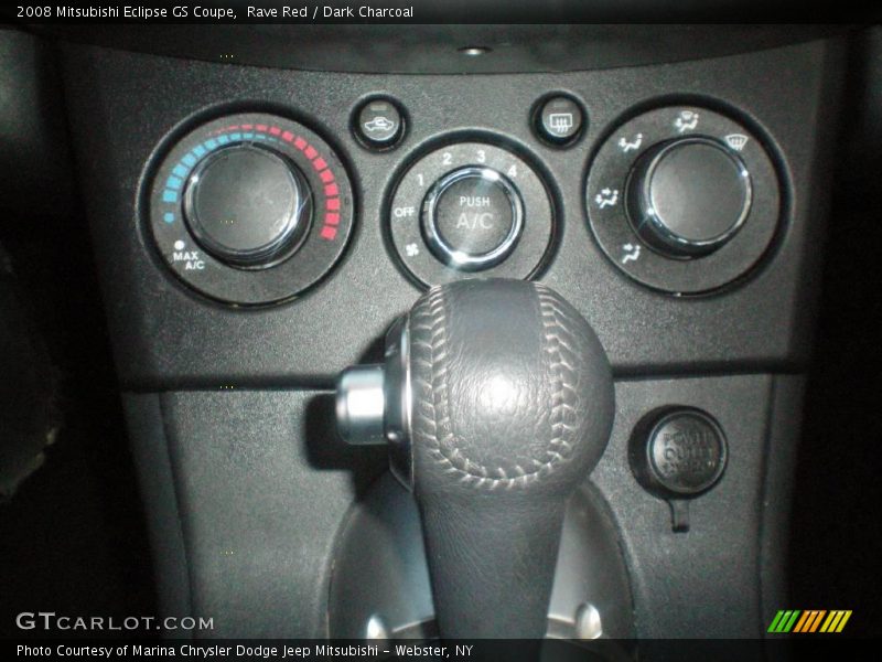 Rave Red / Dark Charcoal 2008 Mitsubishi Eclipse GS Coupe