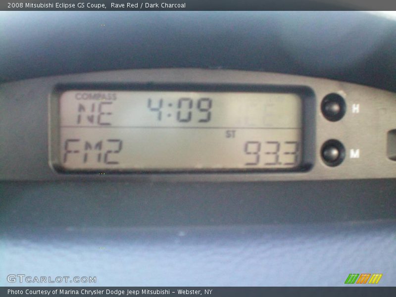 Rave Red / Dark Charcoal 2008 Mitsubishi Eclipse GS Coupe