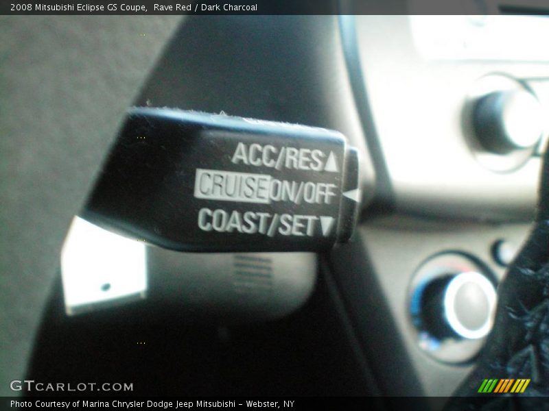 Rave Red / Dark Charcoal 2008 Mitsubishi Eclipse GS Coupe