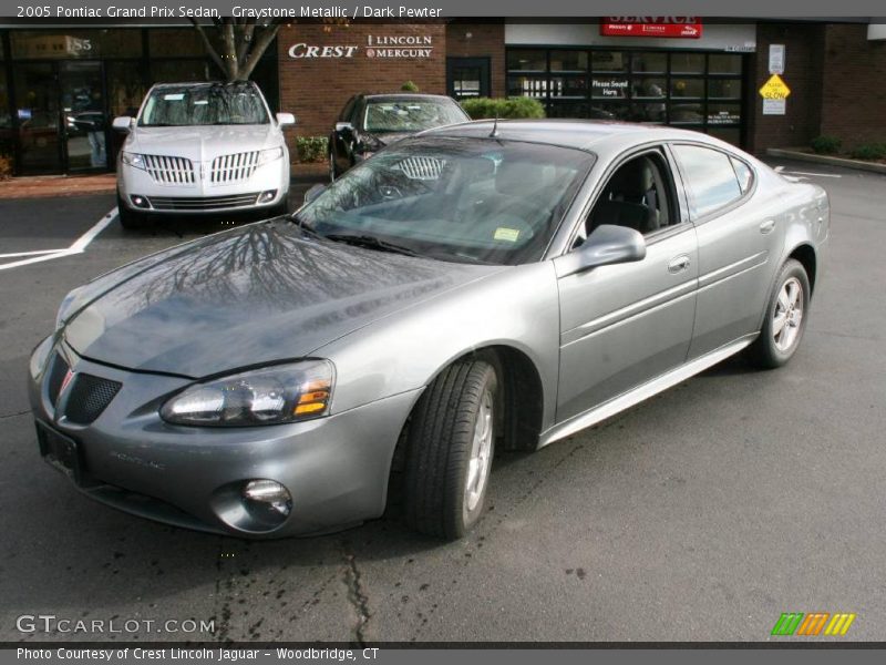 Graystone Metallic / Dark Pewter 2005 Pontiac Grand Prix Sedan