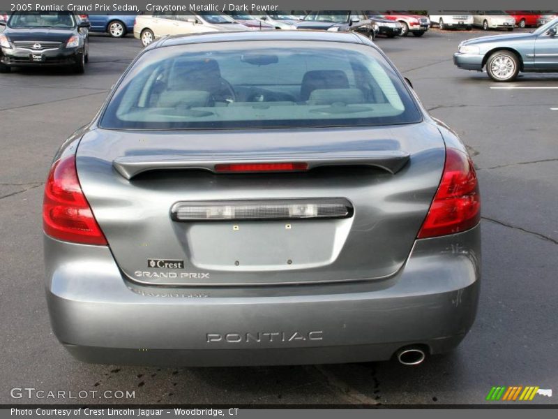 Graystone Metallic / Dark Pewter 2005 Pontiac Grand Prix Sedan