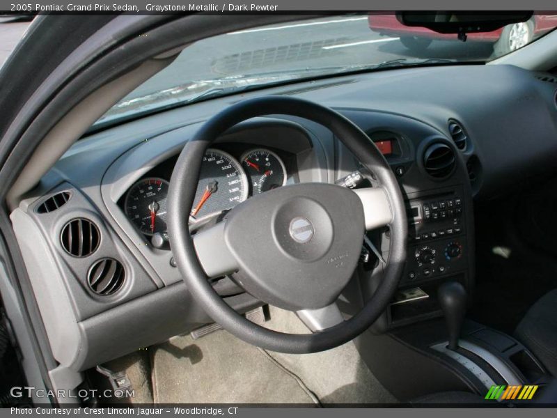 Graystone Metallic / Dark Pewter 2005 Pontiac Grand Prix Sedan