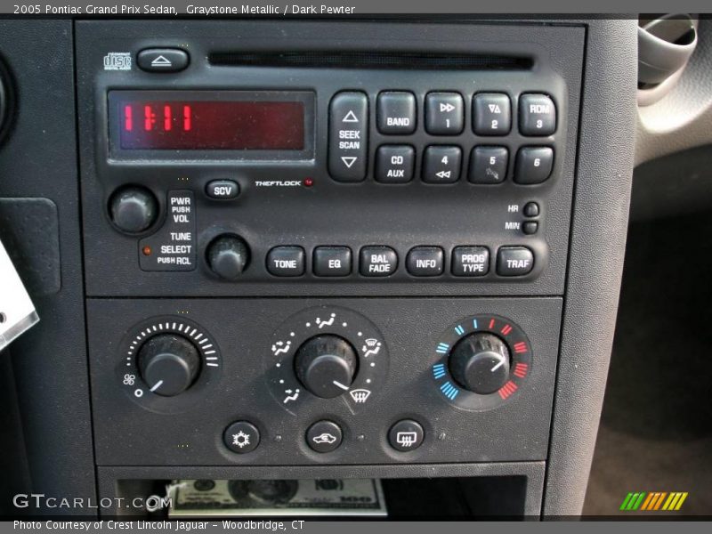 Graystone Metallic / Dark Pewter 2005 Pontiac Grand Prix Sedan