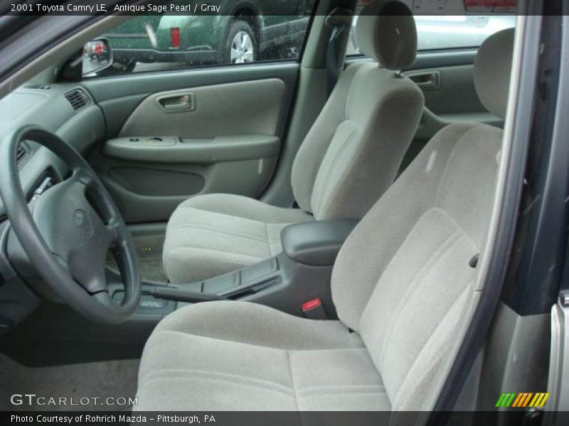 Antique Sage Pearl / Gray 2001 Toyota Camry LE