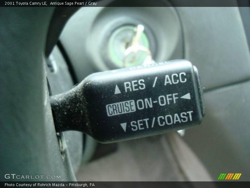 Antique Sage Pearl / Gray 2001 Toyota Camry LE