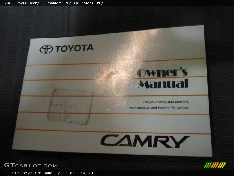 Phantom Gray Pearl / Stone Gray 2006 Toyota Camry LE