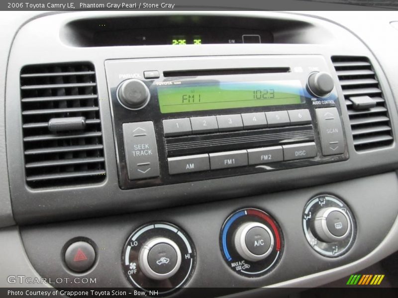 Phantom Gray Pearl / Stone Gray 2006 Toyota Camry LE