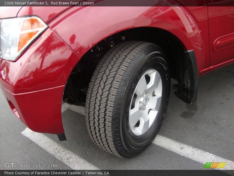 Red Brawn Pearl / Desert 2006 Nissan Pathfinder S