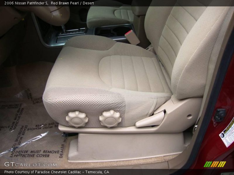 Red Brawn Pearl / Desert 2006 Nissan Pathfinder S
