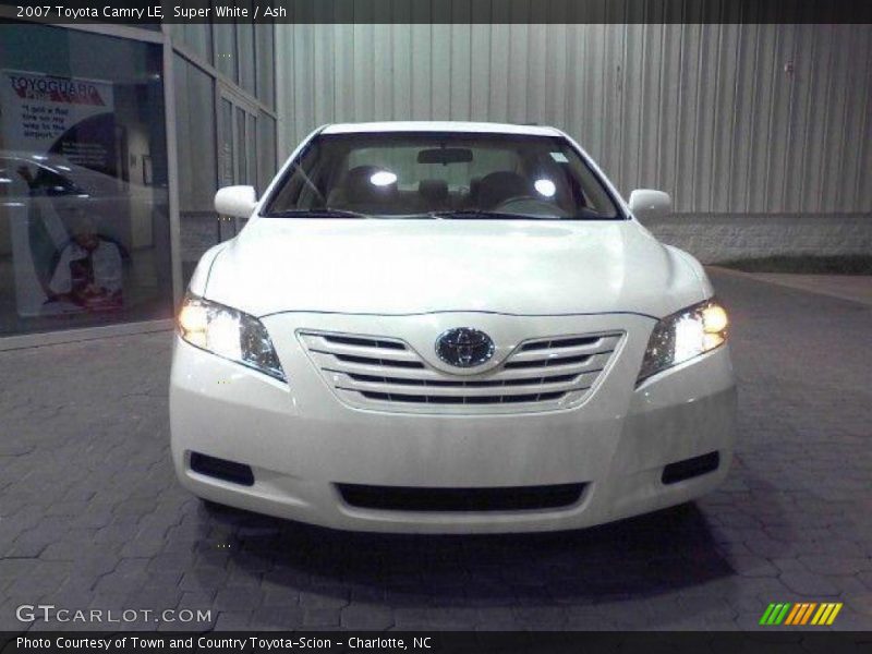 Super White / Ash 2007 Toyota Camry LE
