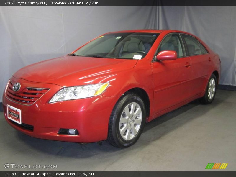 Barcelona Red Metallic / Ash 2007 Toyota Camry XLE