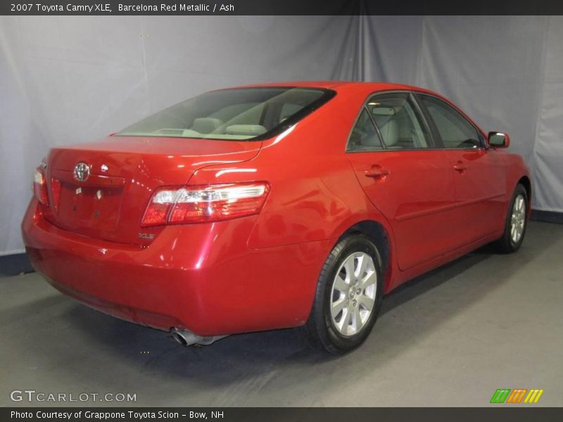 Barcelona Red Metallic / Ash 2007 Toyota Camry XLE