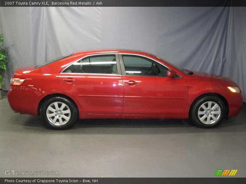 Barcelona Red Metallic / Ash 2007 Toyota Camry XLE