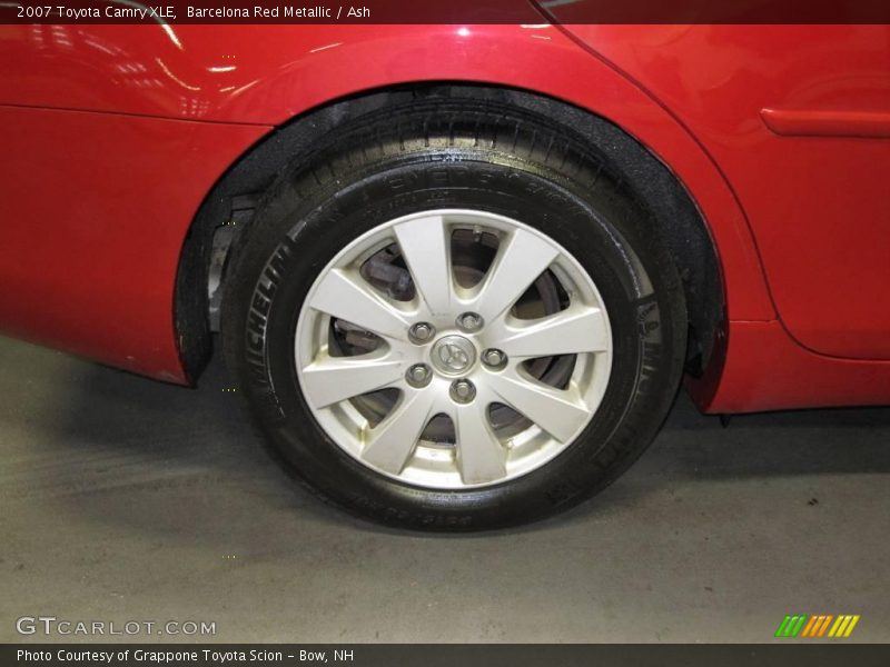 Barcelona Red Metallic / Ash 2007 Toyota Camry XLE
