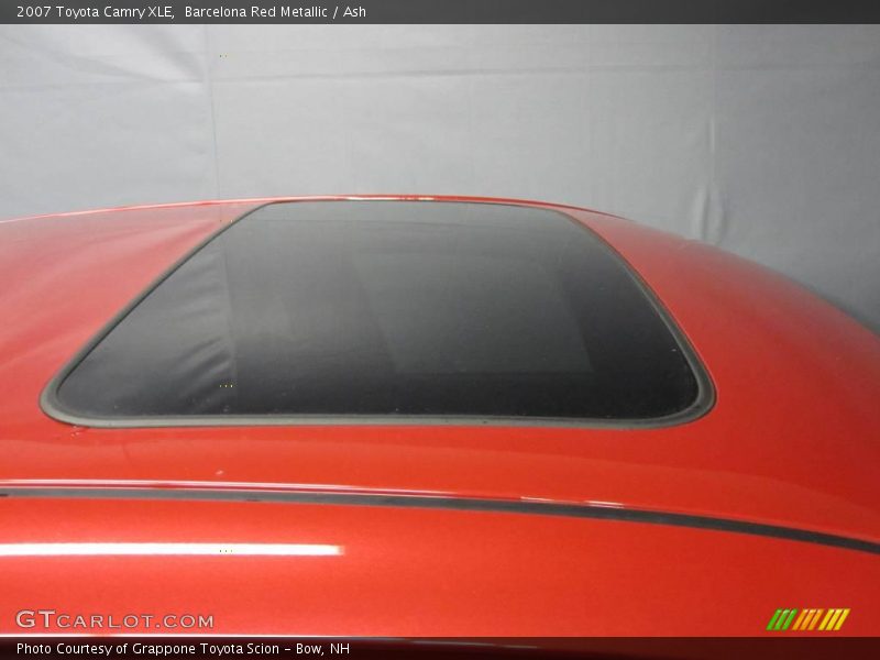 Barcelona Red Metallic / Ash 2007 Toyota Camry XLE