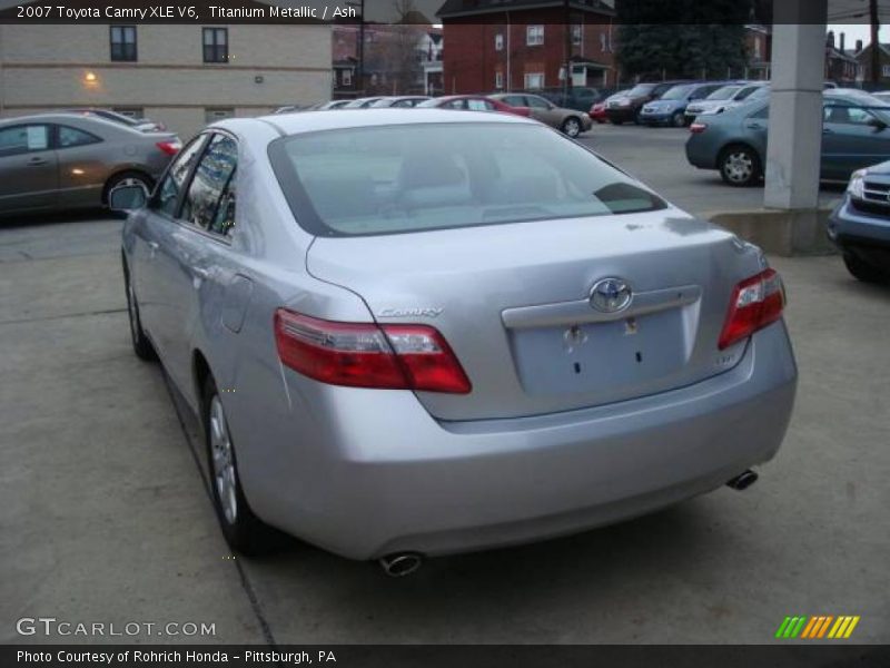 Titanium Metallic / Ash 2007 Toyota Camry XLE V6