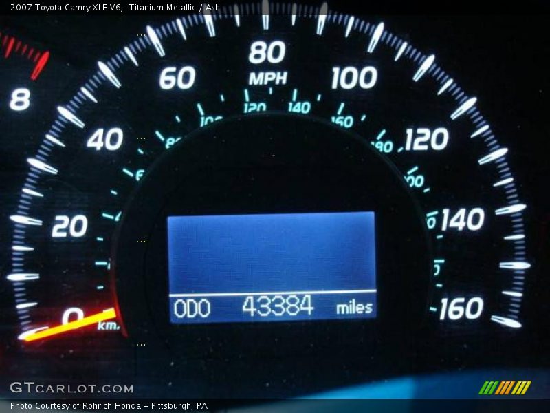 Titanium Metallic / Ash 2007 Toyota Camry XLE V6