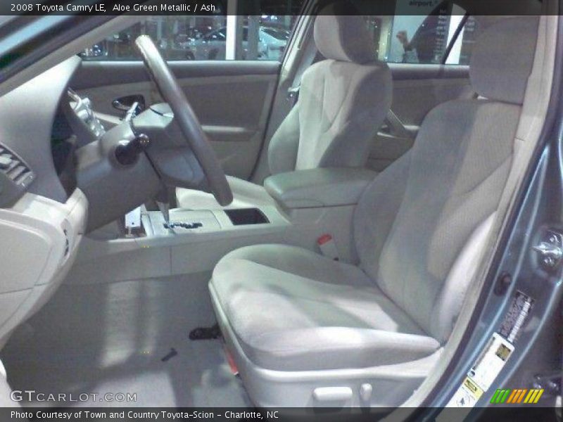 Aloe Green Metallic / Ash 2008 Toyota Camry LE
