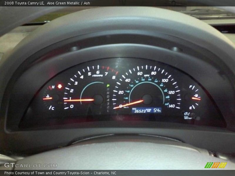 Aloe Green Metallic / Ash 2008 Toyota Camry LE
