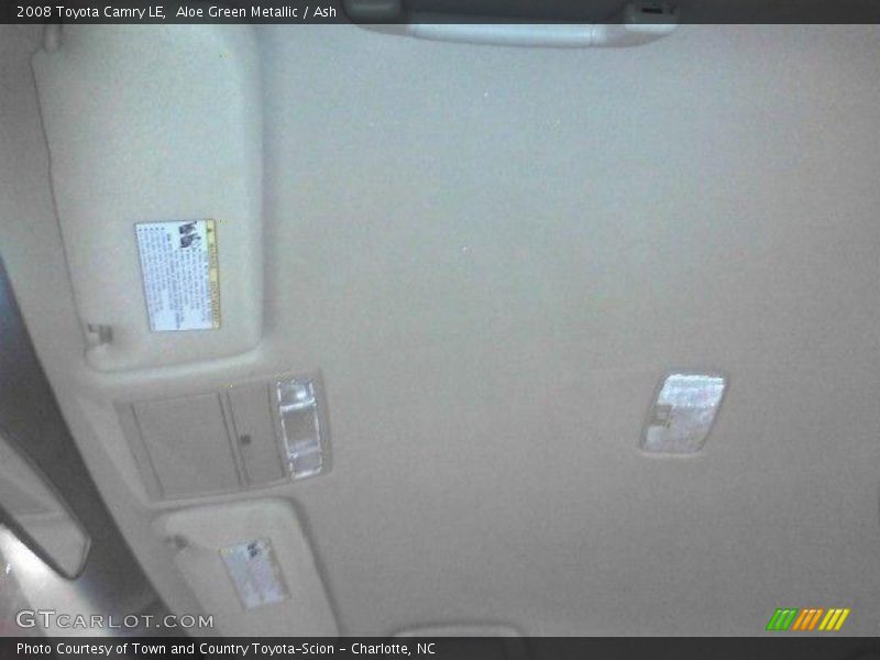 Aloe Green Metallic / Ash 2008 Toyota Camry LE