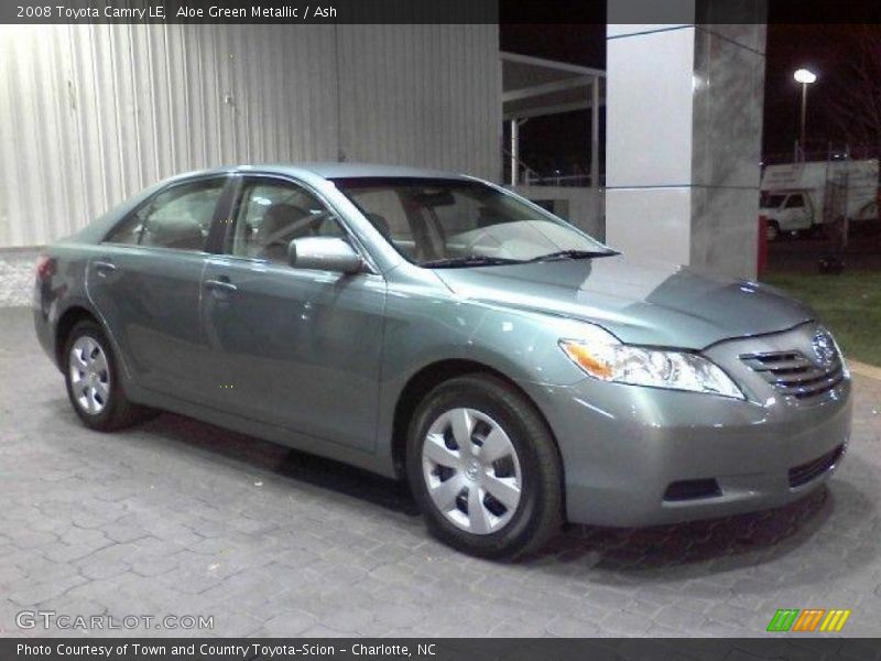 Aloe Green Metallic / Ash 2008 Toyota Camry LE