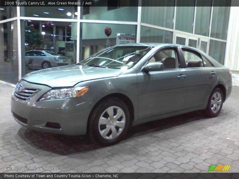 Aloe Green Metallic / Ash 2008 Toyota Camry LE