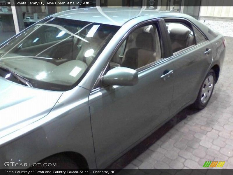 Aloe Green Metallic / Ash 2008 Toyota Camry LE
