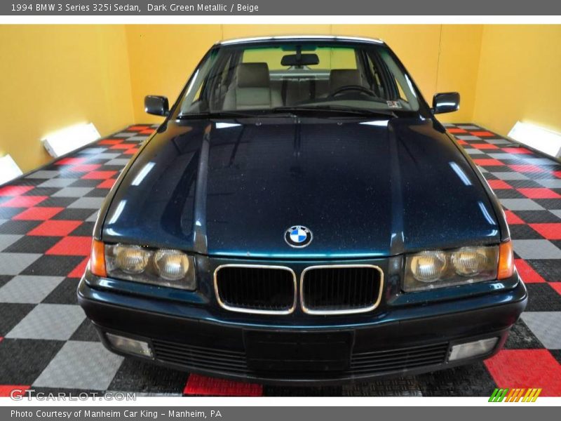 Dark Green Metallic / Beige 1994 BMW 3 Series 325i Sedan