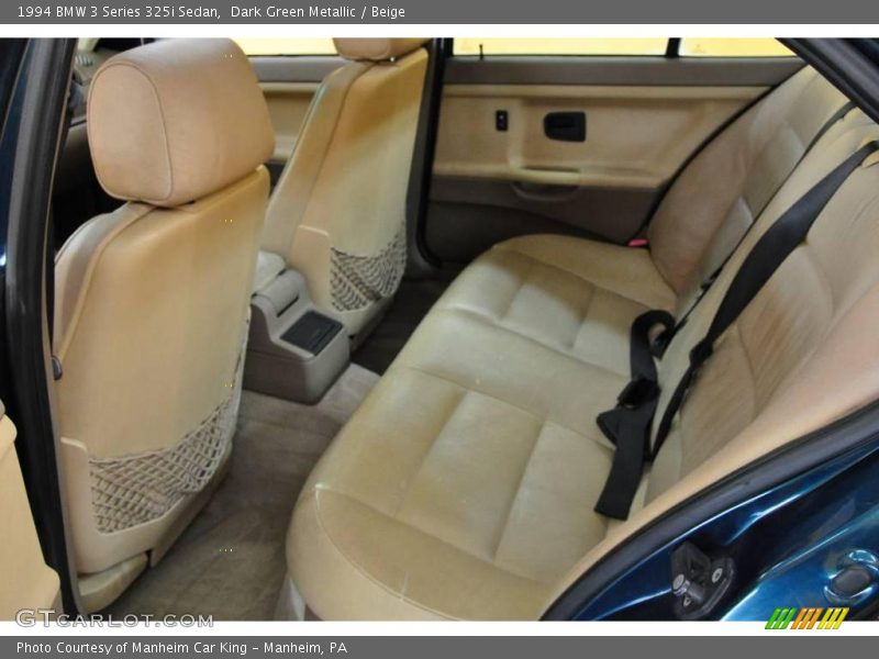 Dark Green Metallic / Beige 1994 BMW 3 Series 325i Sedan
