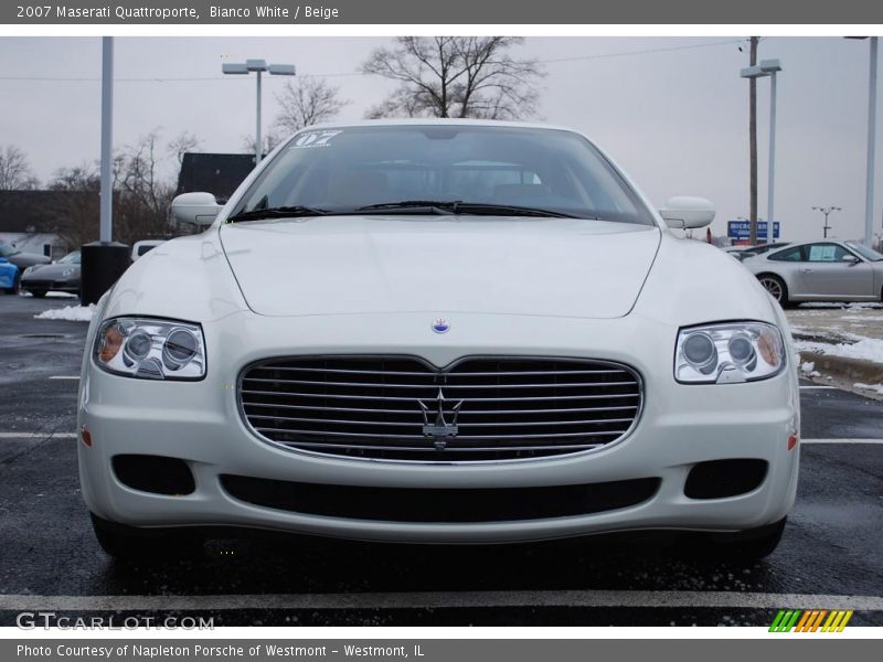 Bianco White / Beige 2007 Maserati Quattroporte