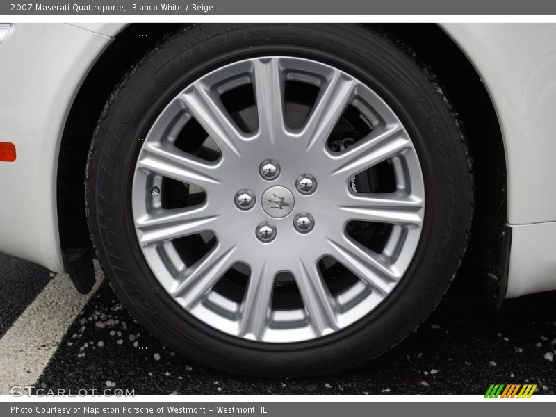 Bianco White / Beige 2007 Maserati Quattroporte