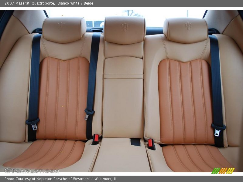 Bianco White / Beige 2007 Maserati Quattroporte