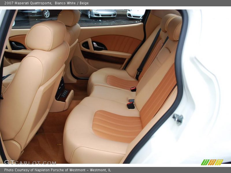 Bianco White / Beige 2007 Maserati Quattroporte