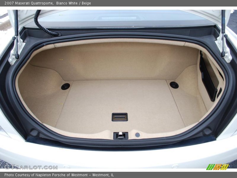Bianco White / Beige 2007 Maserati Quattroporte