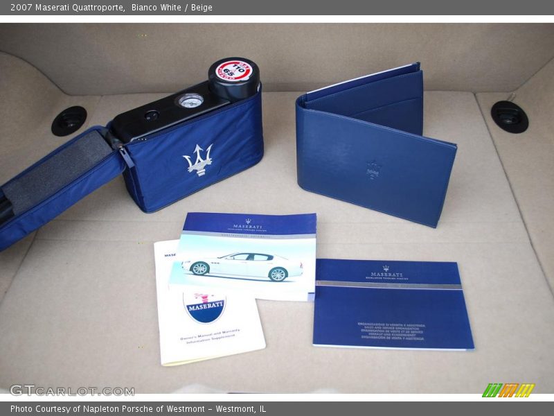 Bianco White / Beige 2007 Maserati Quattroporte