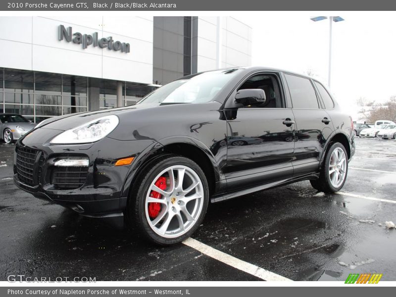 Black / Black/Black Alcantara 2010 Porsche Cayenne GTS