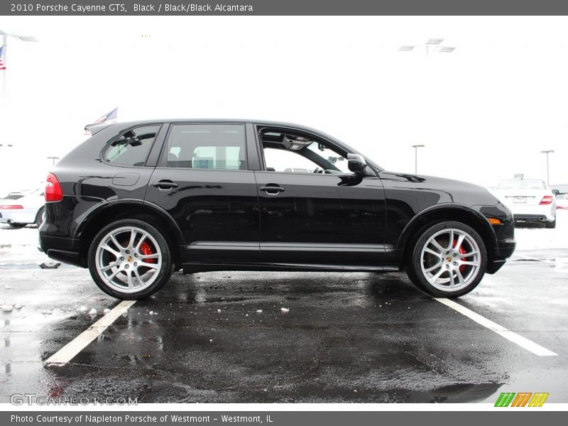 Black / Black/Black Alcantara 2010 Porsche Cayenne GTS