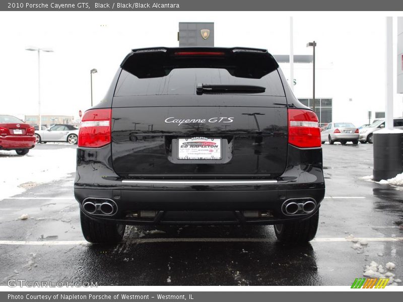 Black / Black/Black Alcantara 2010 Porsche Cayenne GTS