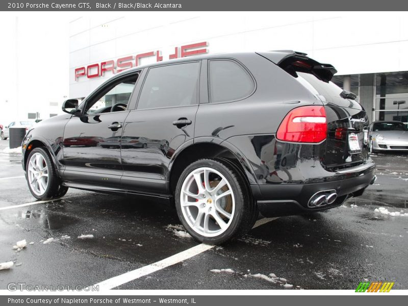Black / Black/Black Alcantara 2010 Porsche Cayenne GTS