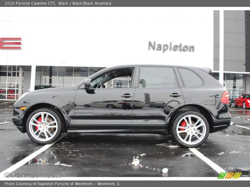 Black / Black/Black Alcantara 2010 Porsche Cayenne GTS