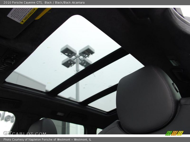 Black / Black/Black Alcantara 2010 Porsche Cayenne GTS