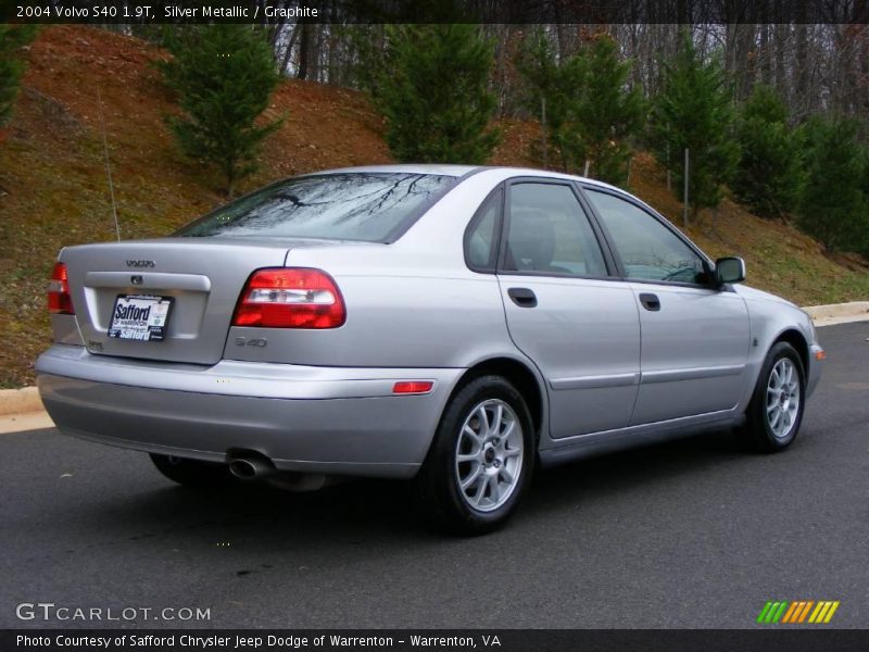 Silver Metallic / Graphite 2004 Volvo S40 1.9T