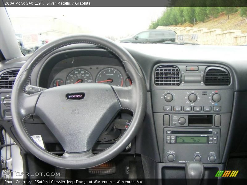 Silver Metallic / Graphite 2004 Volvo S40 1.9T
