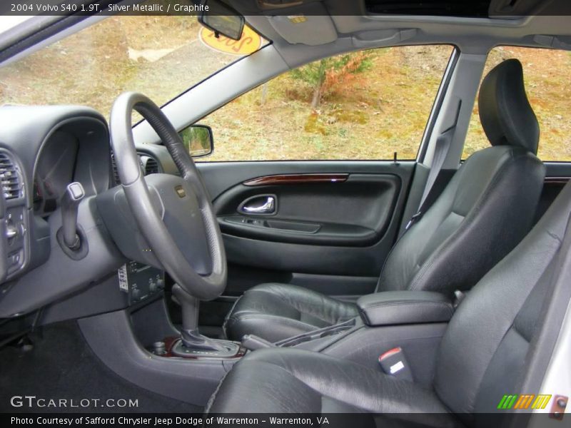 Silver Metallic / Graphite 2004 Volvo S40 1.9T